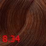 краска Kapous Studio 8.34 Светлый золотисто-медный блонд
